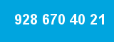 928 670 40 21 928 670 40 21